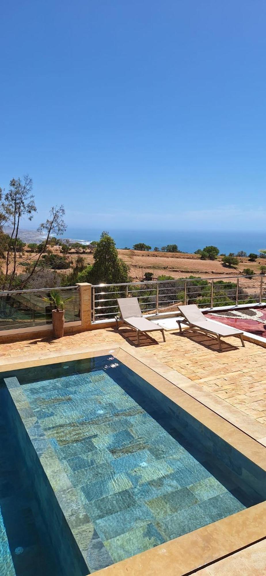 Апартаменти Taghazout Ocean With Pool , Fitness And Ocean View Екстер'єр фото